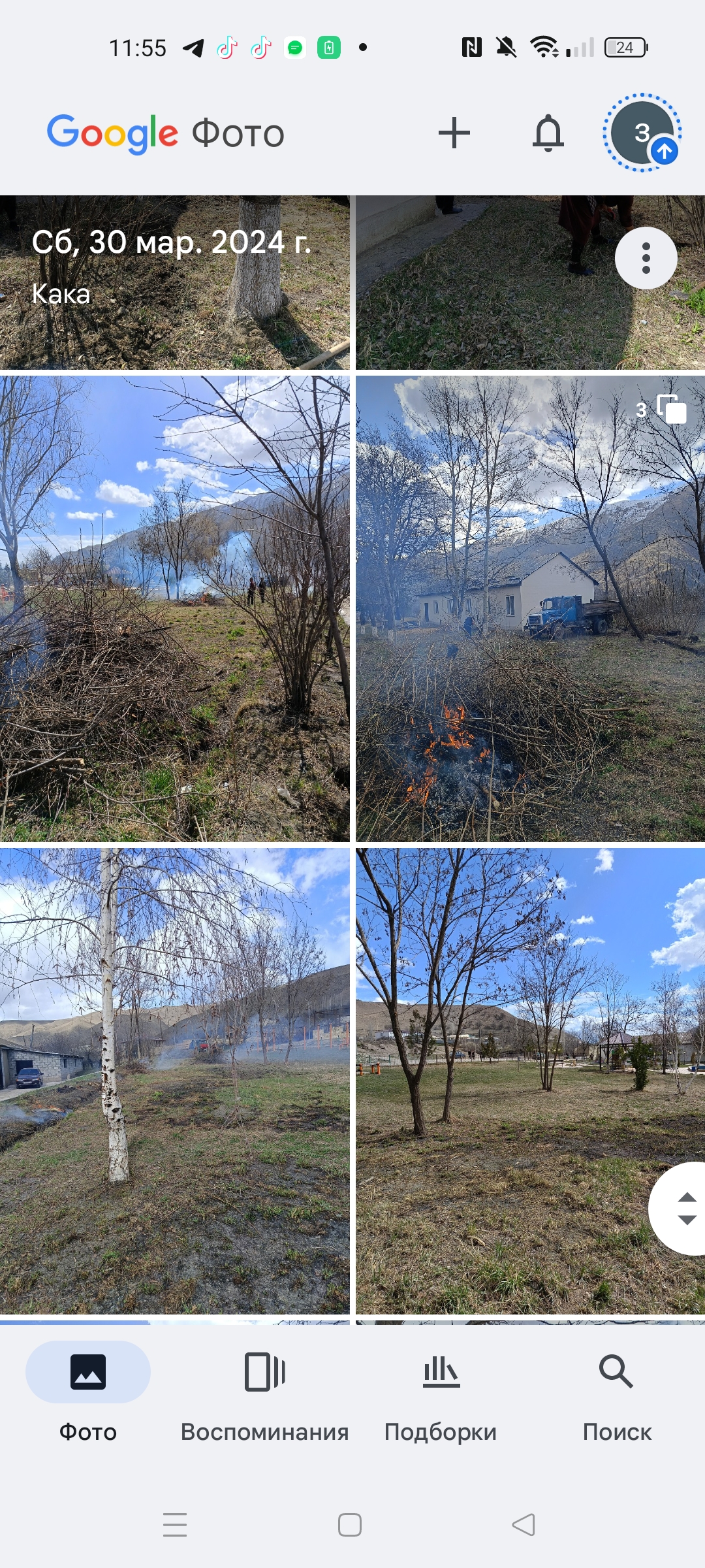 Субботники в СП &quot;село Кака&quot;.