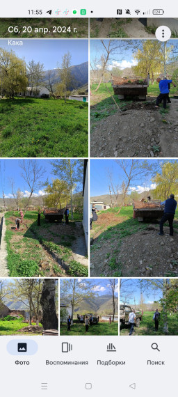Субботники в СП "село Кака". Субботники в СП "село Кака".
